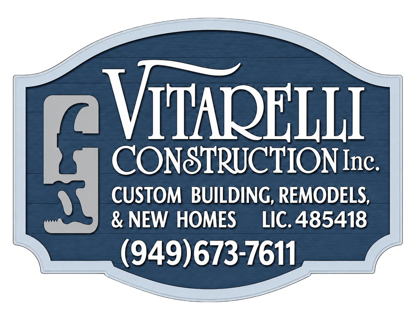 Vitarelli Construction — Custom Building, Remodels, & New Homes. License 485418.